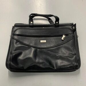 U.S. Luggage New York Black Briefcase
